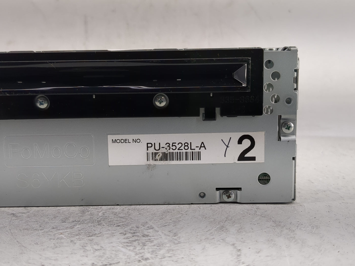 2013-2014 Ford Edge Radio AM FM Cd Player Receiver Replacement P/N:DT4T-19C107-BB Fits Fits 2013 2014 OEM Used Auto Parts - 