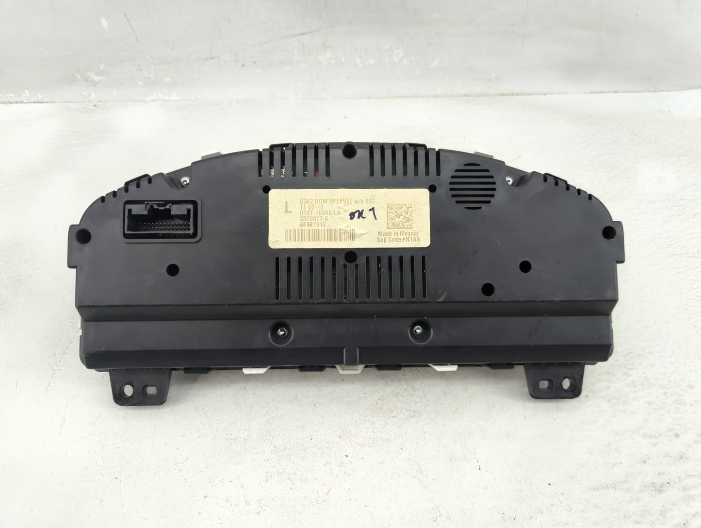 2013 Ford Edge Instrument Cluster Speedometer Gauges P/N:DT4T-10849-LA Fits OEM Used Auto Parts - Oemusedautoparts1.com