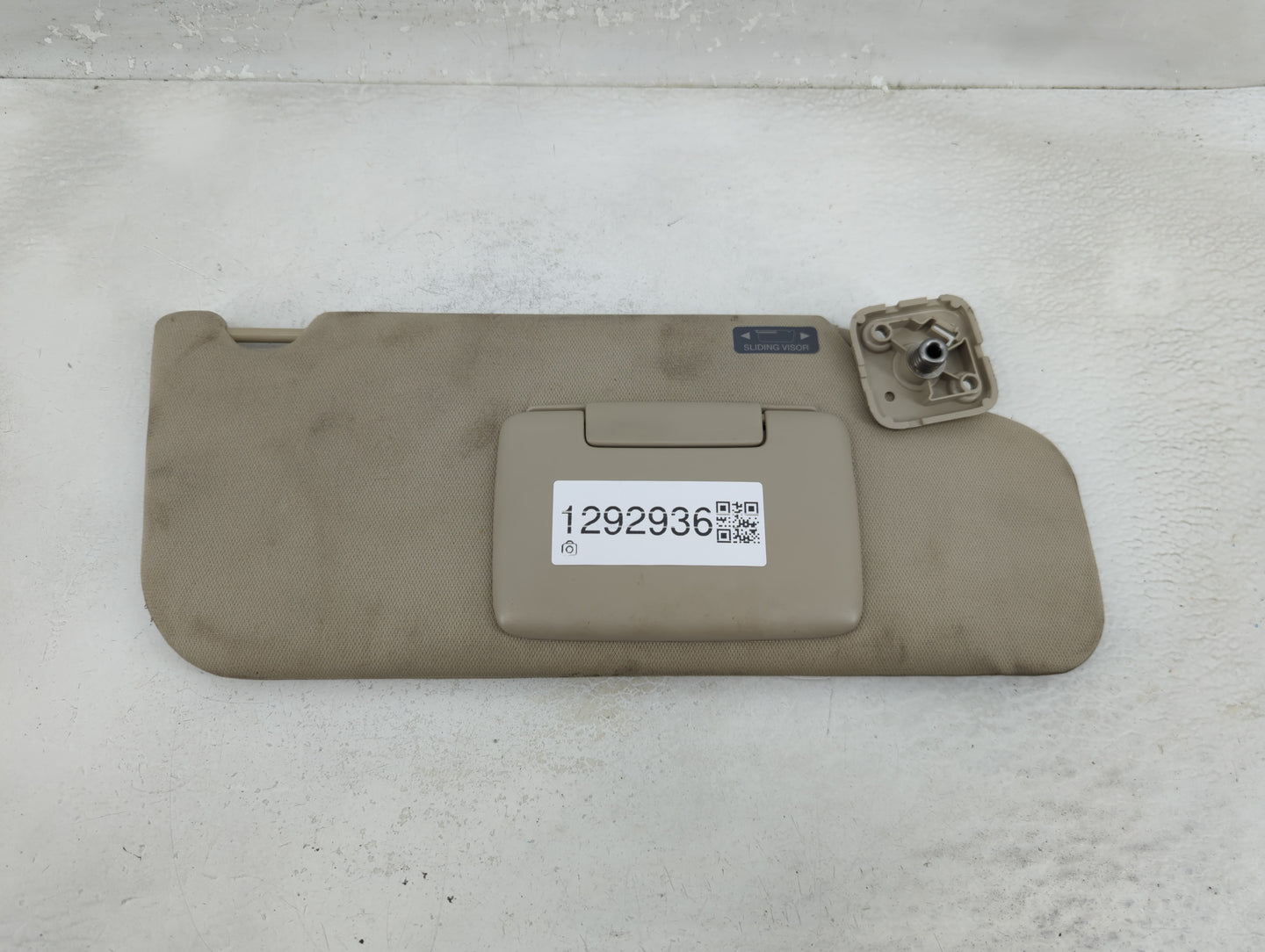 2011-2014 Ford Edge Sun Visor Shade Replacement Passenger Right Mirror Fits Fits 2011 2012 2013 2014 OEM Used Auto Parts - O