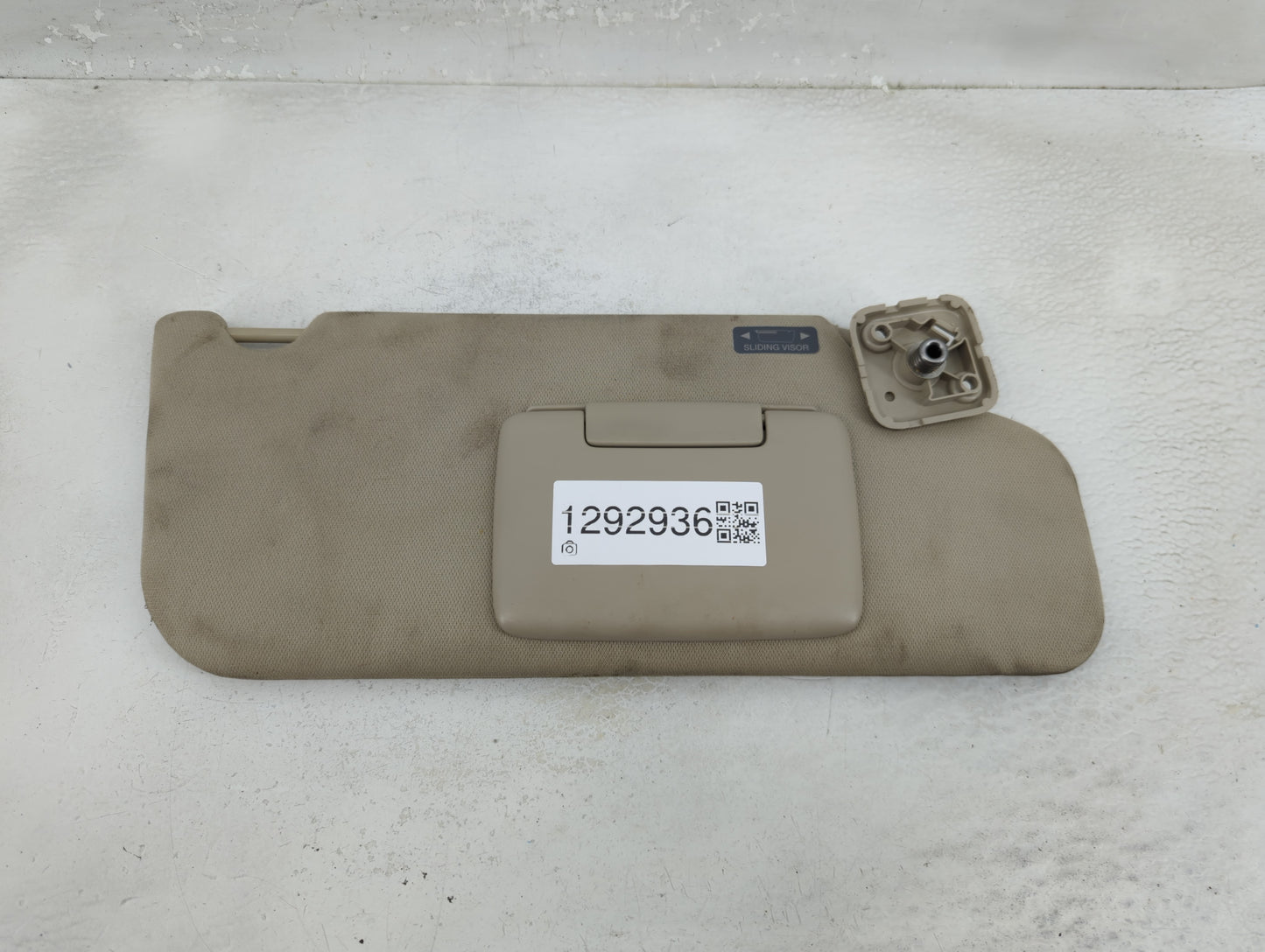 2011-2014 Ford Edge Sun Visor Shade Replacement Passenger Right Mirror Fits Fits 2011 2012 2013 2014 OEM Used Auto Parts - O