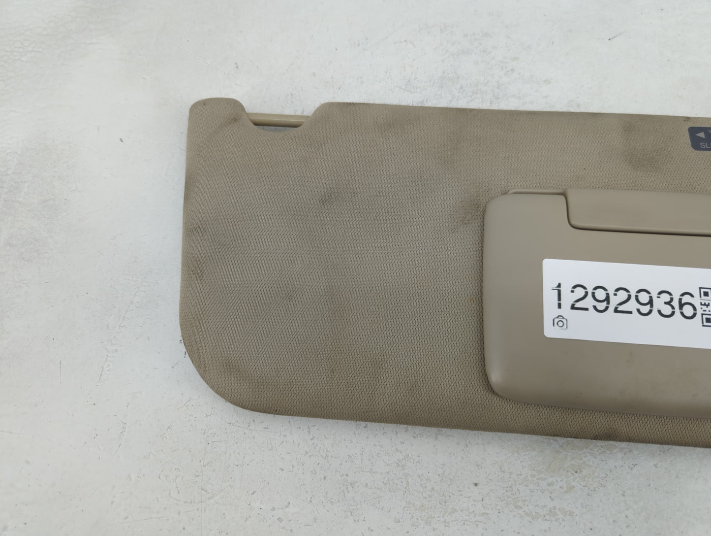 2011-2014 Ford Edge Sun Visor Shade Replacement Passenger Right Mirror Fits Fits 2011 2012 2013 2014 OEM Used Auto Parts - O