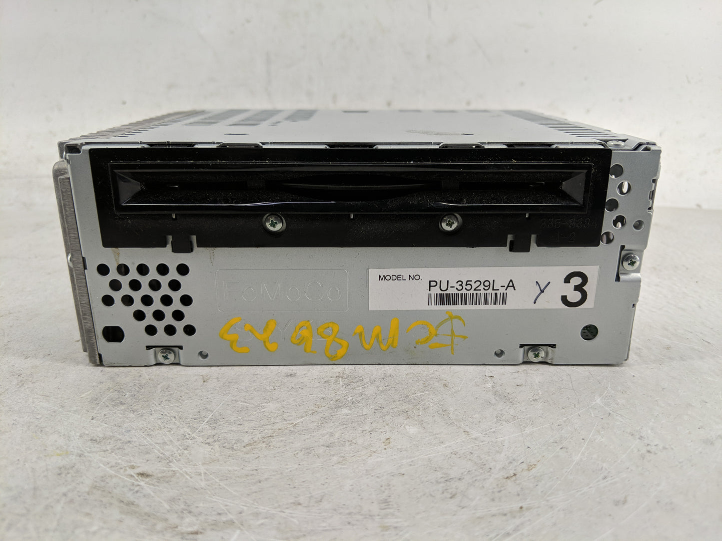 2013 Ford Edge Radio AM FM Cd Player Receiver Replacement P/N:DT4T-19C107-CB Fits OEM Used Auto Parts - Oemusedautoparts1.co