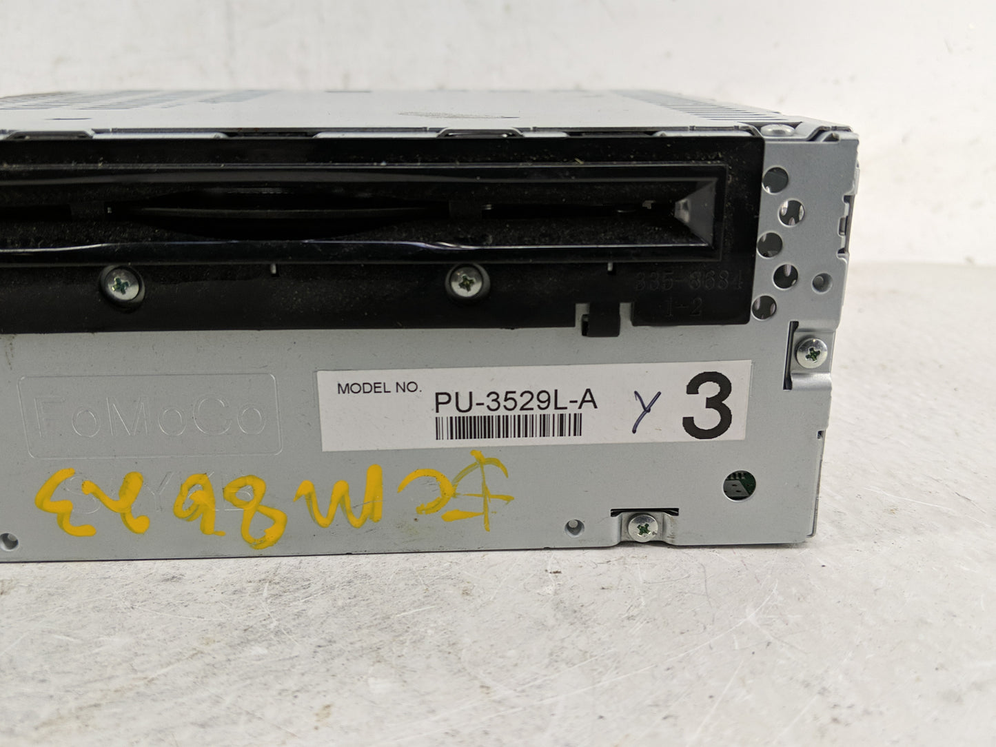 2013 Ford Edge Radio AM FM Cd Player Receiver Replacement P/N:DT4T-19C107-CB Fits OEM Used Auto Parts - Oemusedautoparts1.co