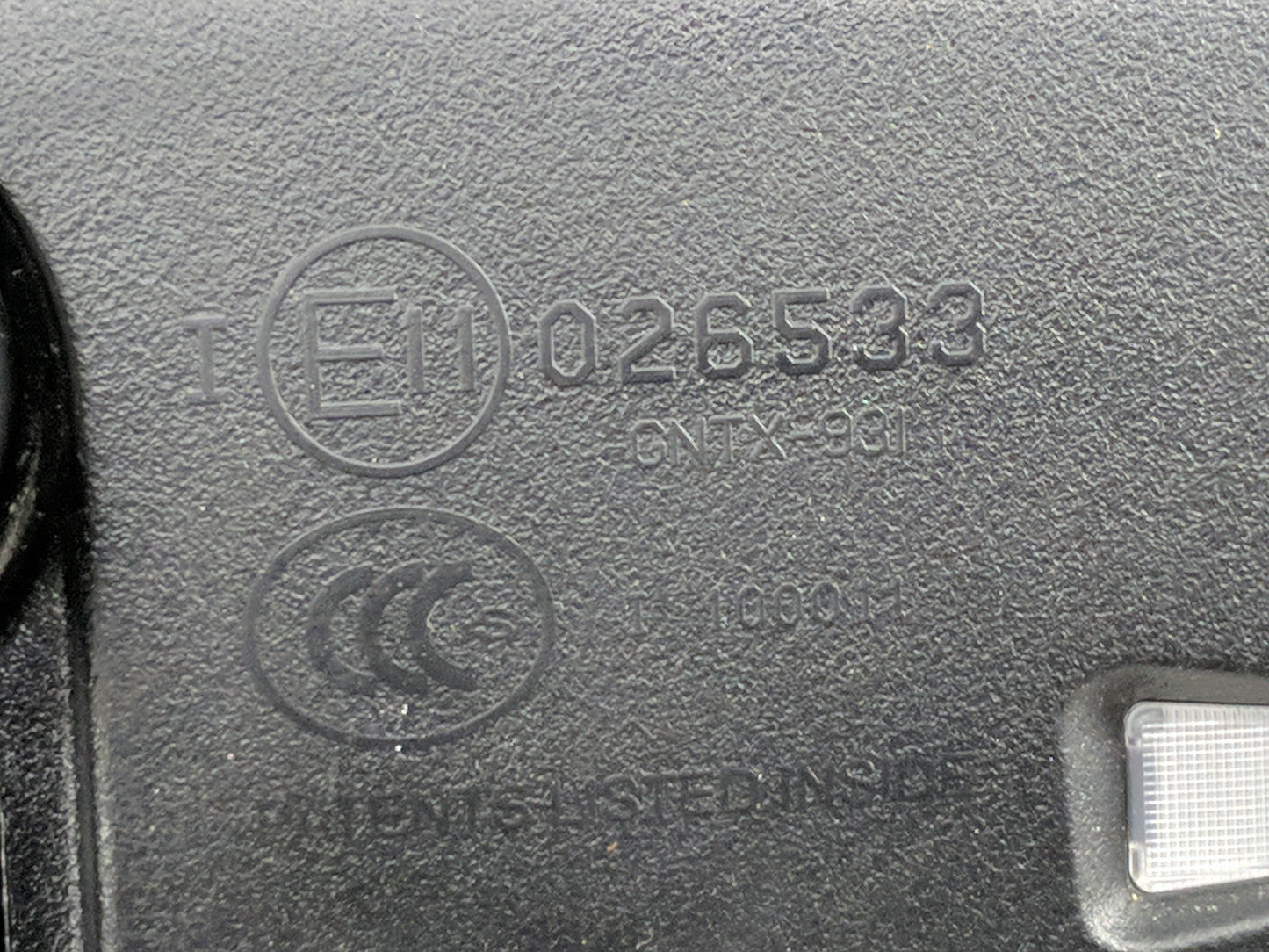 2011-2018 Ford Edge Interior Rear View Mirror Replacement OEM P/N:E11026533 Fits OEM Used Auto Parts - Oemusedautoparts1.com