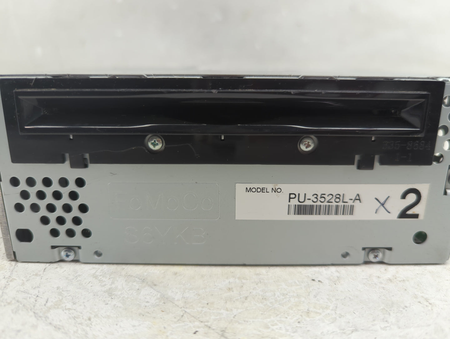 2013-2014 Ford Edge Radio AM FM Cd Player Receiver Replacement P/N:DT4T-19C107-BB Fits Fits 2013 2014 OEM Used Auto Parts - 