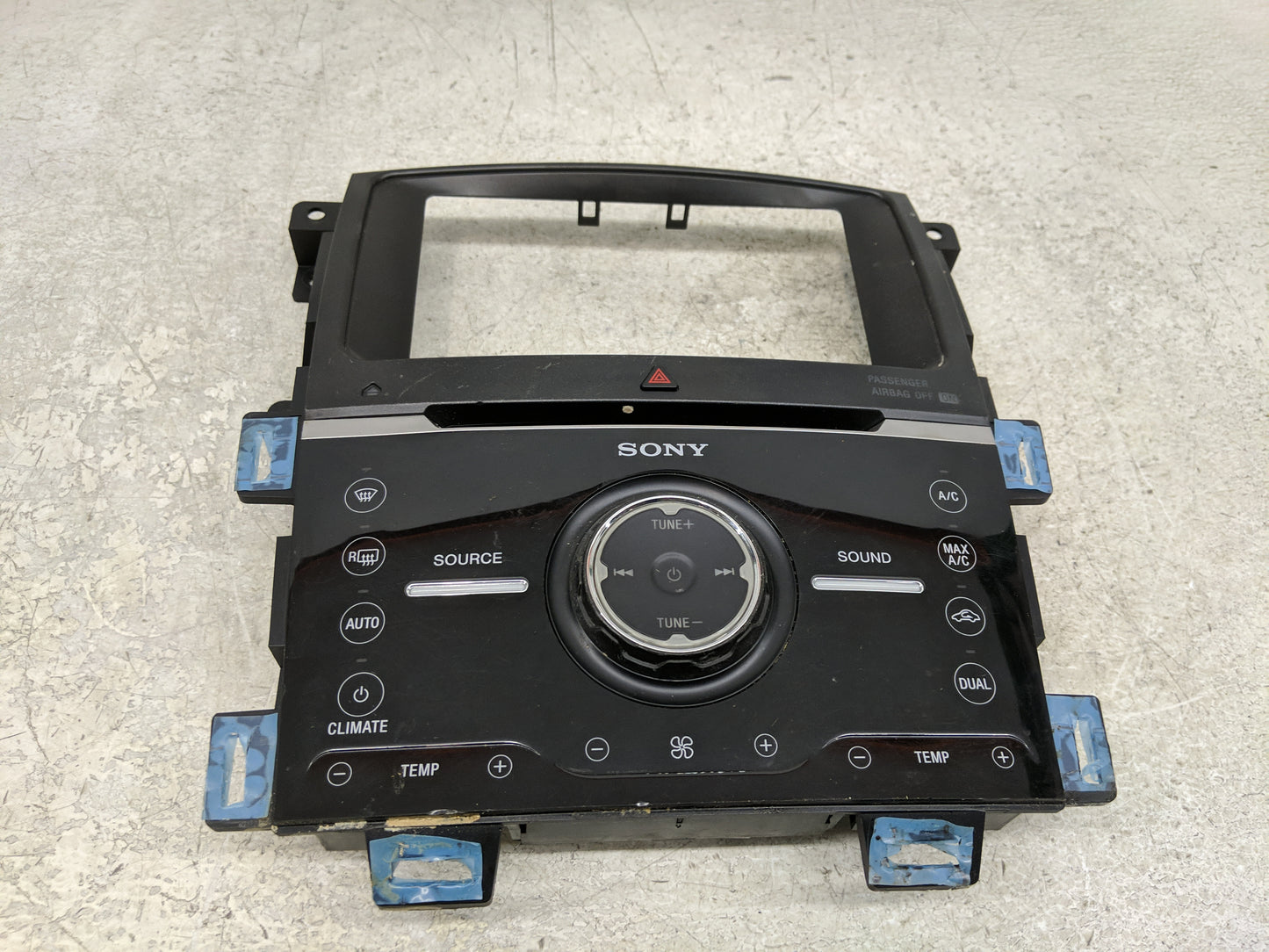 2013-2013 Ford Edge Radio Control Panel - Oemusedautoparts1.com