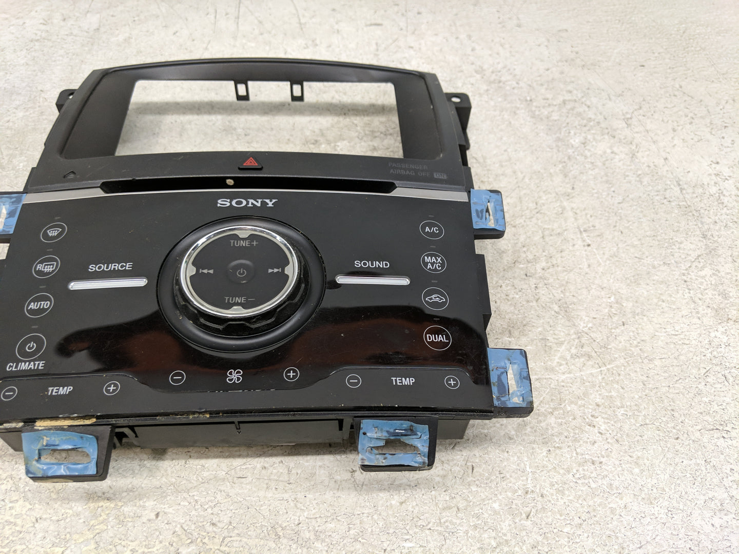 2013-2013 Ford Edge Radio Control Panel - Oemusedautoparts1.com