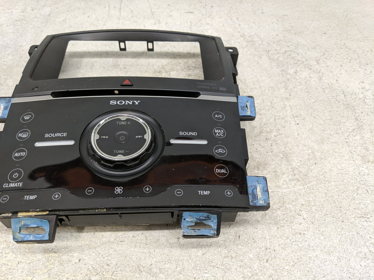 2013-2013 Ford Edge Radio Control Panel - Oemusedautoparts1.com