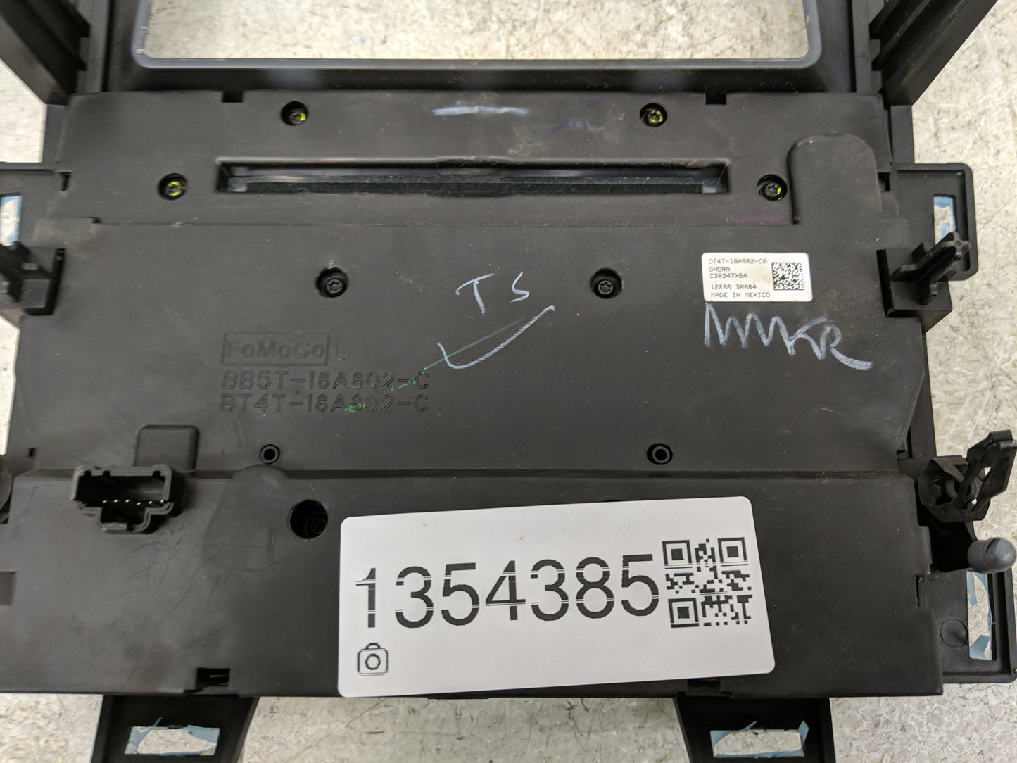 2013-2013 Ford Edge Radio Control Panel - Oemusedautoparts1.com