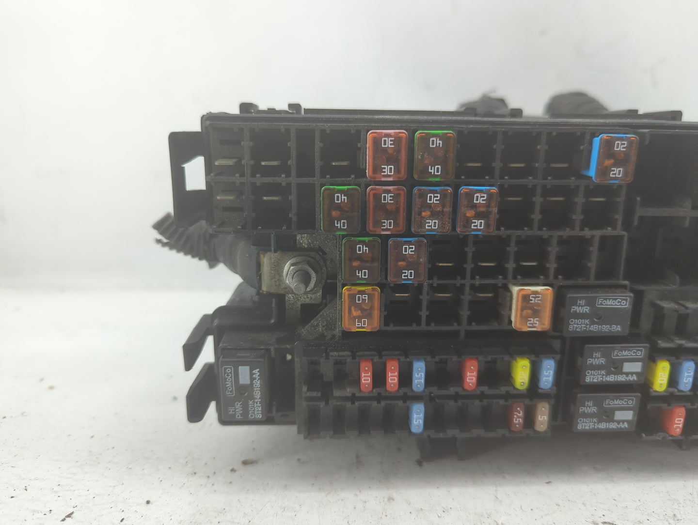 2012-2014 Ford Edge Fusebox Fuse Box Panel Relay Module P/N:BT4T-14A003-AA Fits Fits 2012 2013 2014 OEM Used Auto Parts - Oe
