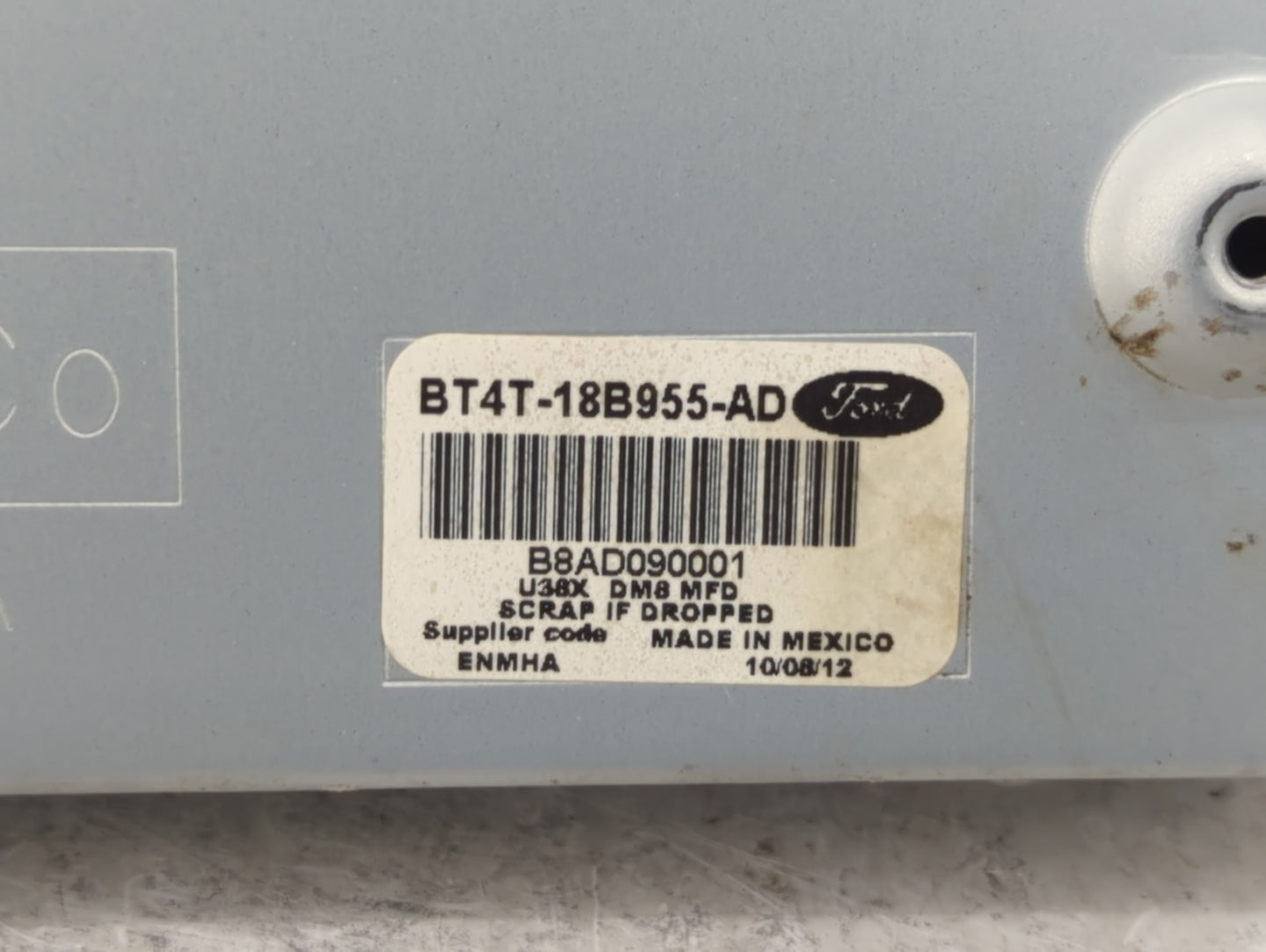 2012-2014 Ford Edge Information Display Screen - Oemusedautoparts1.com