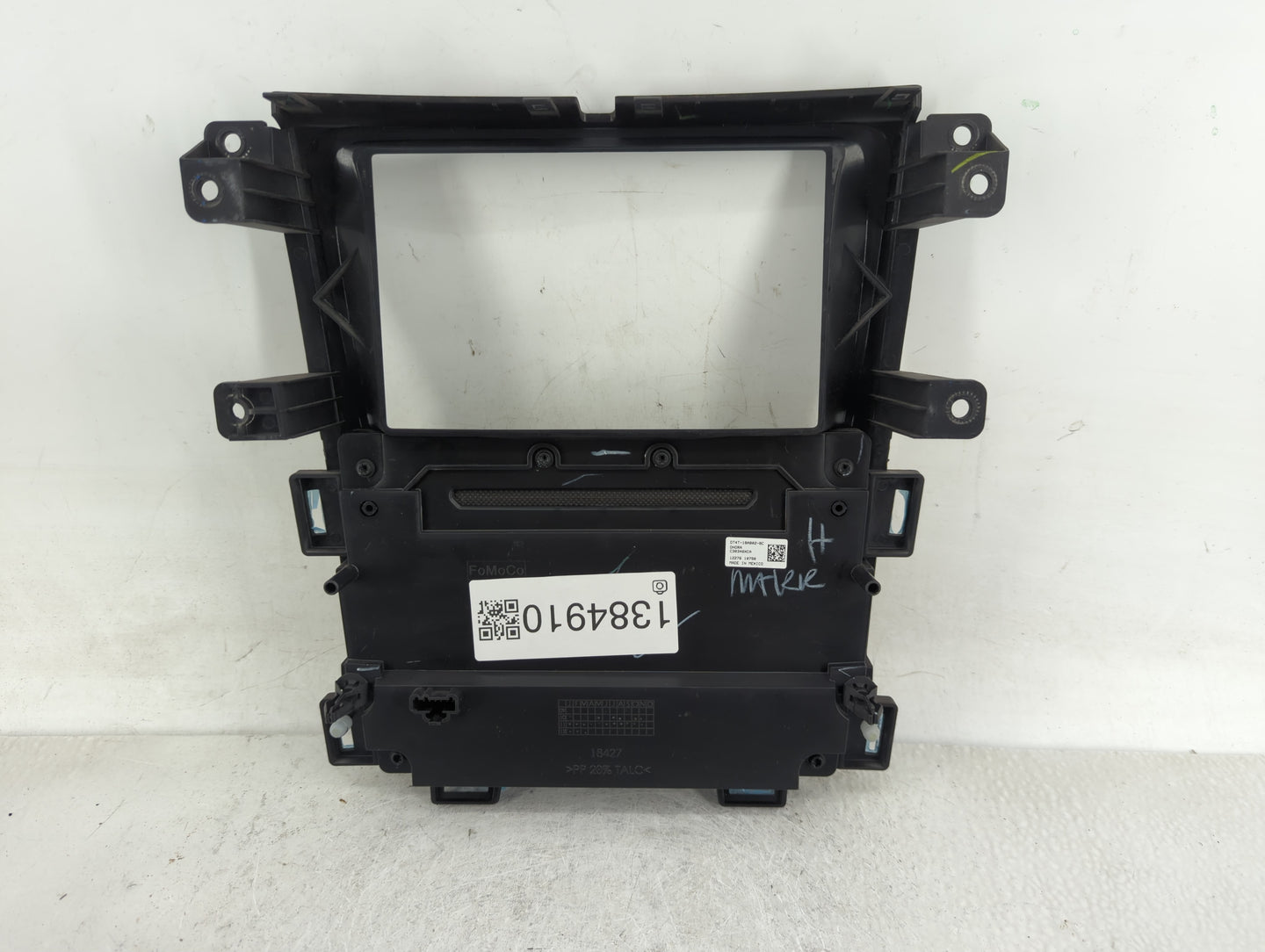 2013-2013 Ford Edge Radio Control Panel - Oemusedautoparts1.com