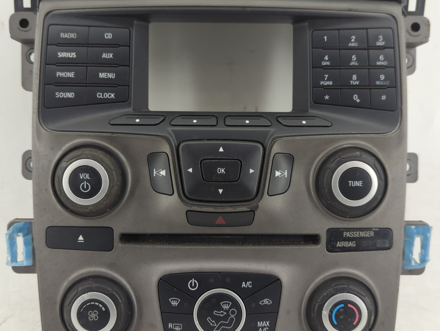 2013-2013 Ford Edge Radio Control Panel - Oemusedautoparts1.com