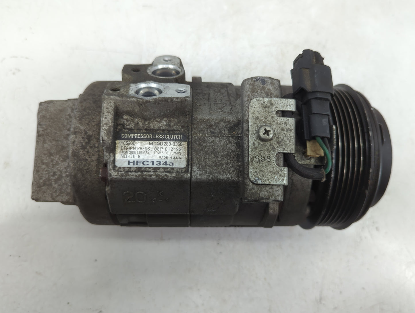 2011-2014 Ford Edge Air Conditioning A/c Ac Compressor Oem - Oemusedautoparts1.com
