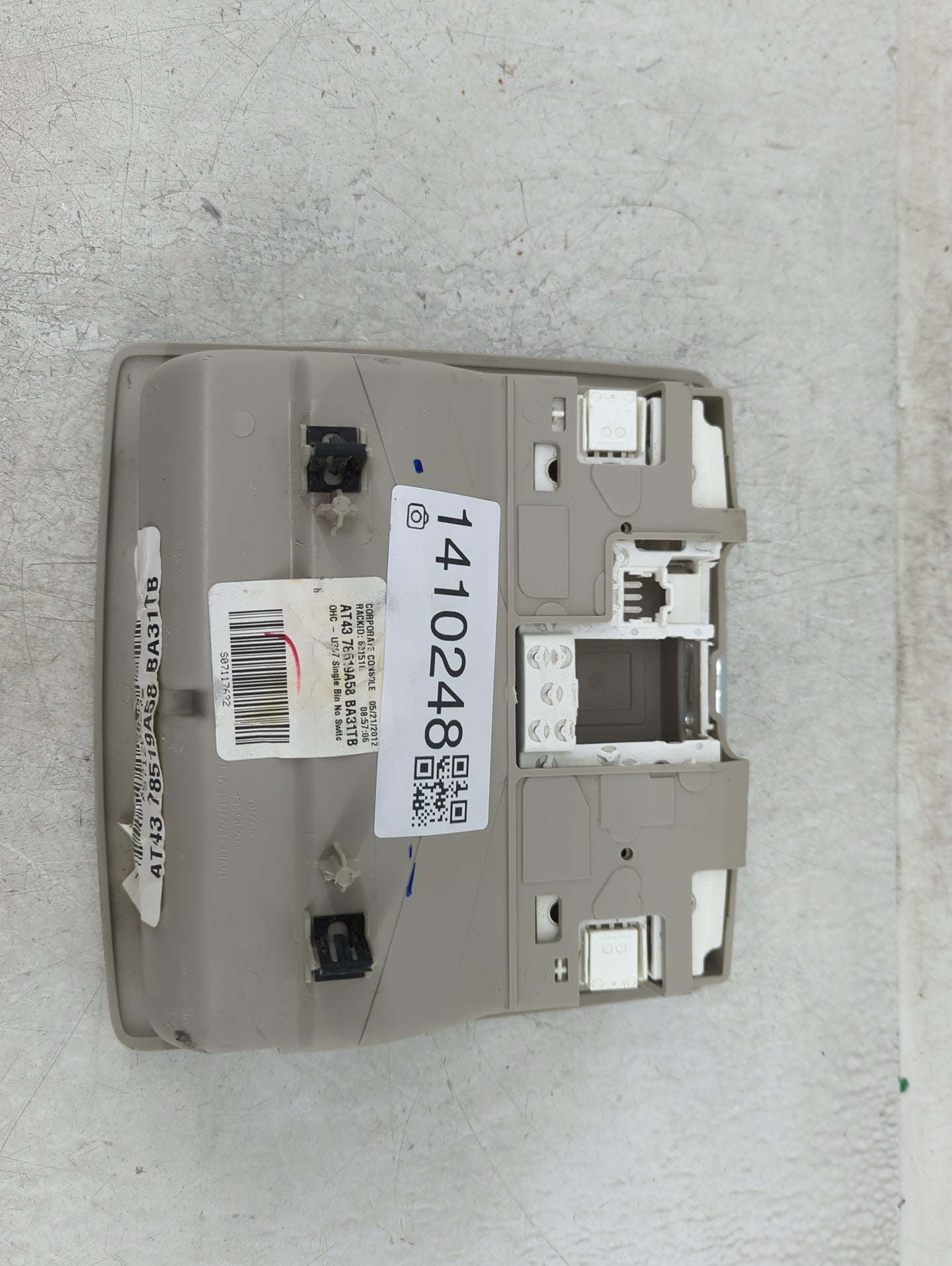 2009-2014 Ford Edge Overhead Roof Console 1410248 - Oemusedautoparts1.com