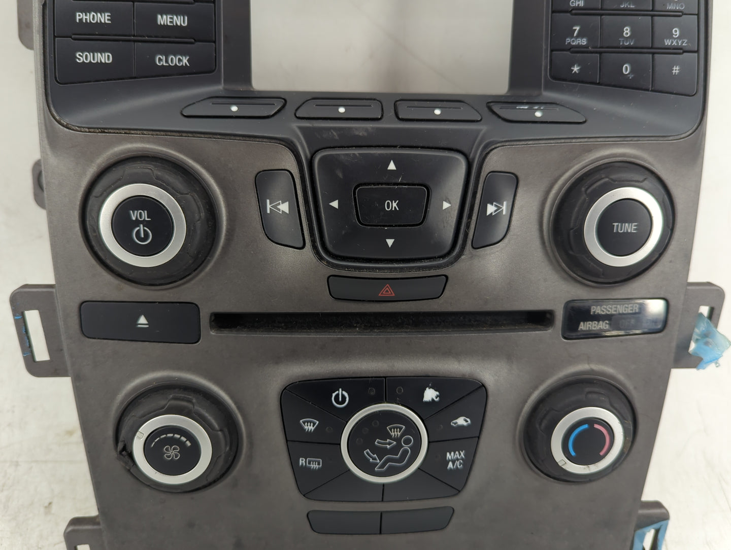 2013-2013 Ford Edge Radio Control Panel - Oemusedautoparts1.com
