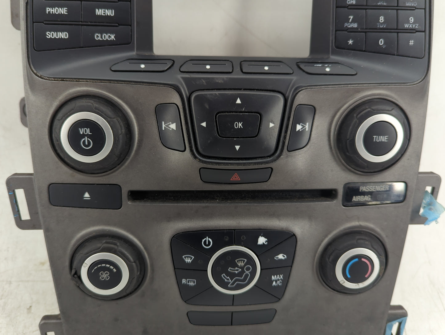 2013-2013 Ford Edge Radio Control Panel - Oemusedautoparts1.com