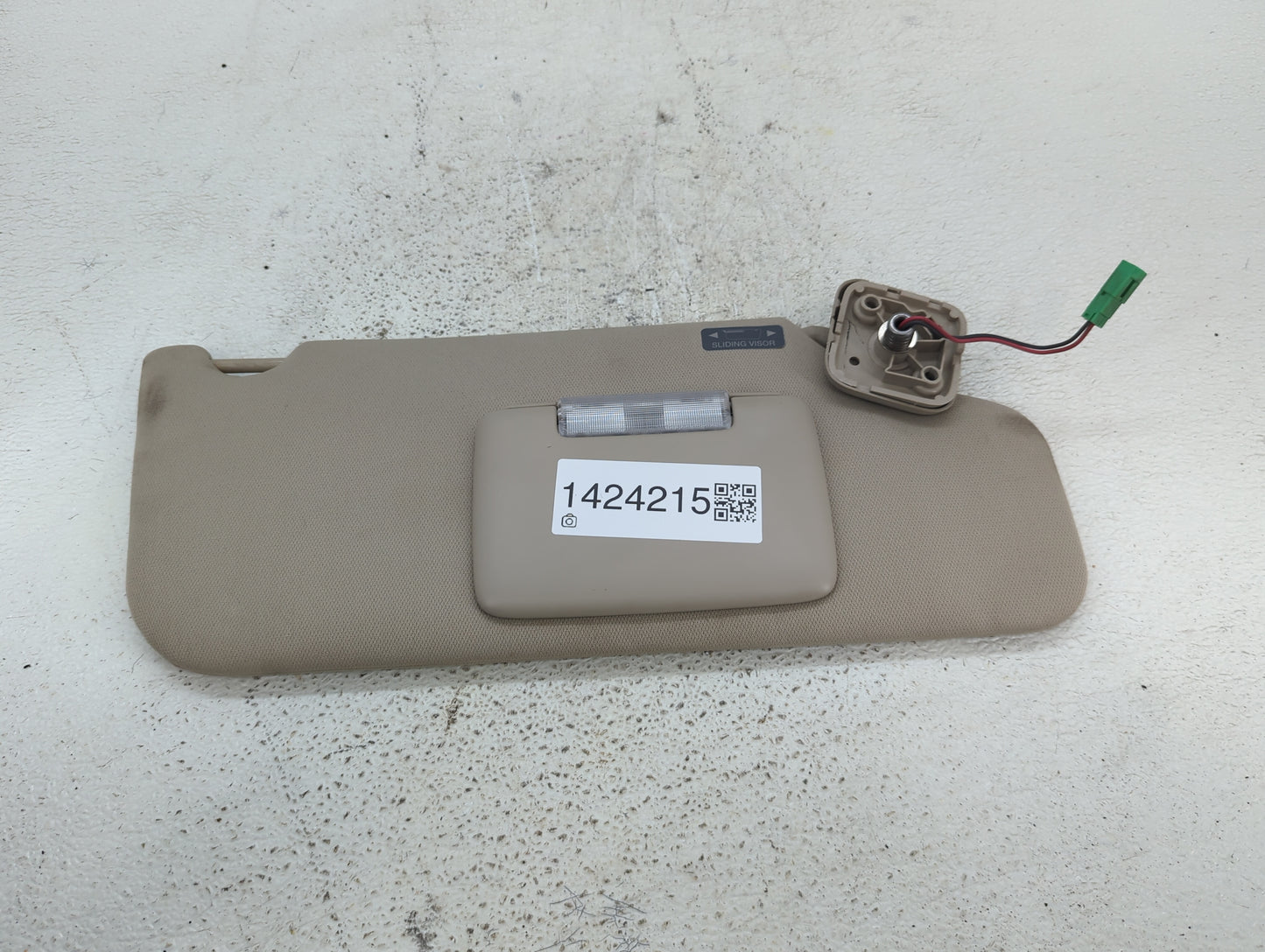 2011-2014 Ford Edge Sun Visor Shade Replacement Passenger Right Mirror Fits Fits 2011 2012 2013 2014 2015 OEM Used Auto Part