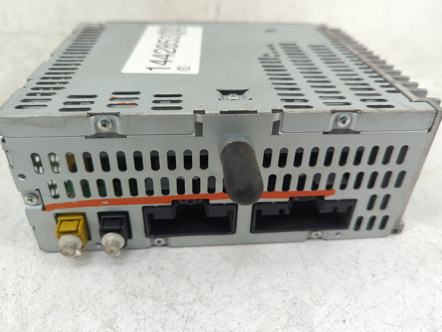 2013-2014 Ford Edge Radio AM FM Cd Player Receiver Replacement P/N:DT4T-19C107-BB PU-3528L-A Fits Fits 2013 2014 OEM Used Au