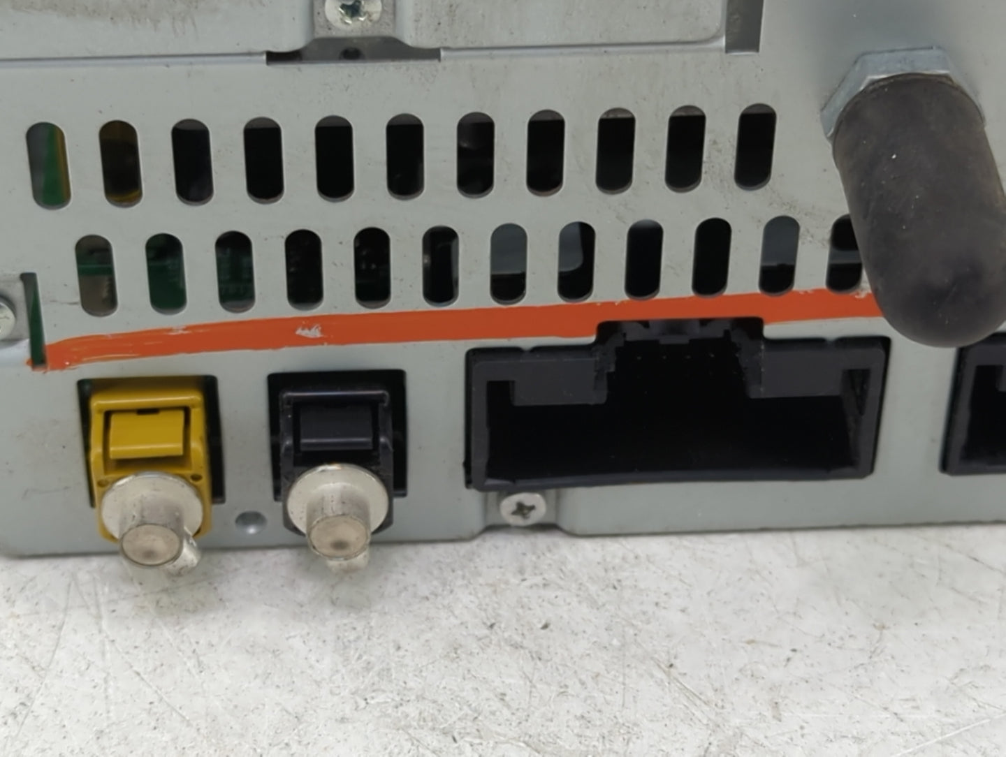 2013-2014 Ford Edge Radio AM FM Cd Player Receiver Replacement P/N:DT4T-19C107-BB PU-3528L-A Fits Fits 2013 2014 OEM Used Au