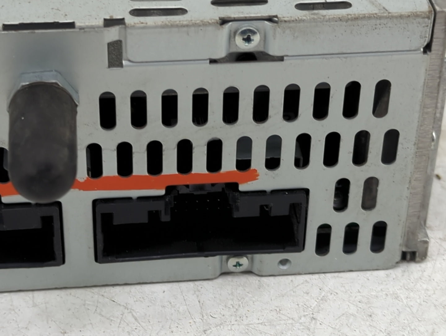 2013-2014 Ford Edge Radio AM FM Cd Player Receiver Replacement P/N:DT4T-19C107-BB PU-3528L-A Fits Fits 2013 2014 OEM Used Au