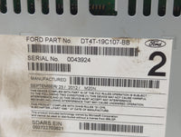2013 Ford Edge Radio AM FM Cd Player Receiver Replacement P/N:PU-3528L-A DT4T-19C107-BB Fits OEM Used Auto Parts - Oemusedau