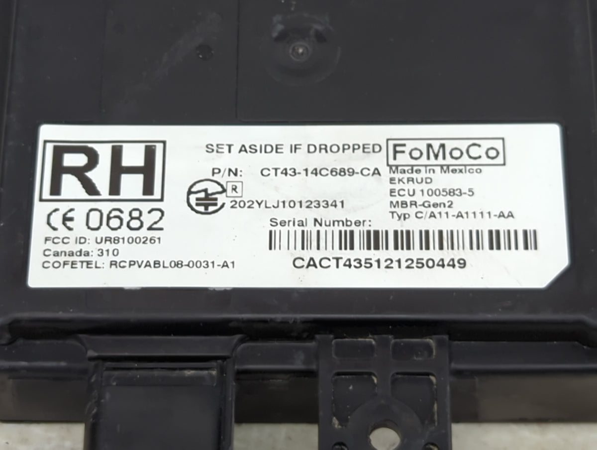 2011-2013 Ford Edge Back Up Sensor Backup Camera - Oemusedautoparts1.com