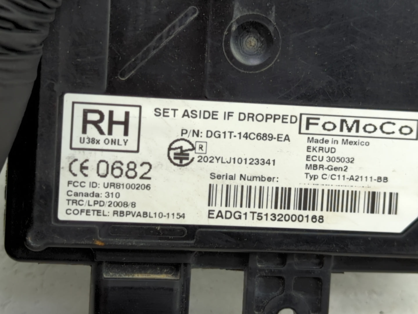 2013-2014 Ford Edge Back Up Sensor Backup Camera 1460451 - Oemusedautoparts1.com