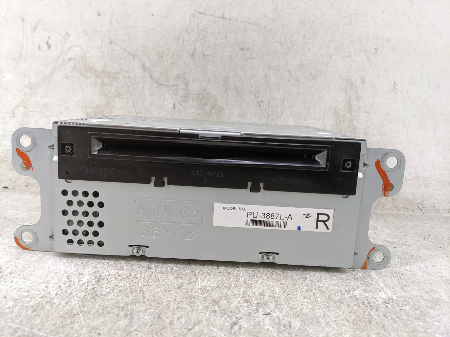 2013 Ford Edge Radio AM FM Cd Player Receiver Replacement P/N:DT4T19C107FA PU-3887L-A, 276-1056-48 Fits OEM Used Auto Parts 