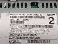 2013-2014 Ford Edge Radio AM FM Cd Player Receiver Replacement P/N:PU-3528L-A DT4T-19C107-BB Fits Fits 2013 2014 OEM Used Au