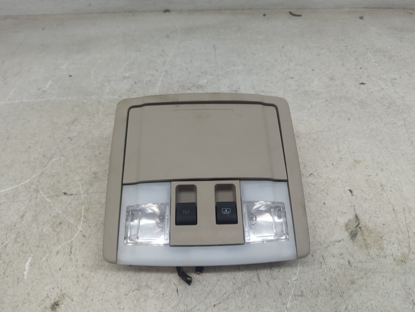 2009-2014 Ford Edge Overhead Roof Console Tan 1482085 - Oemusedautoparts1.com