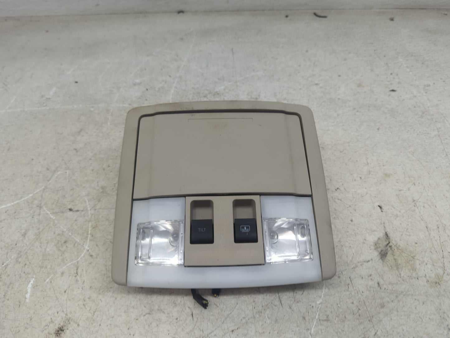 2009-2014 Ford Edge Overhead Roof Console Tan 1482085 - Oemusedautoparts1.com
