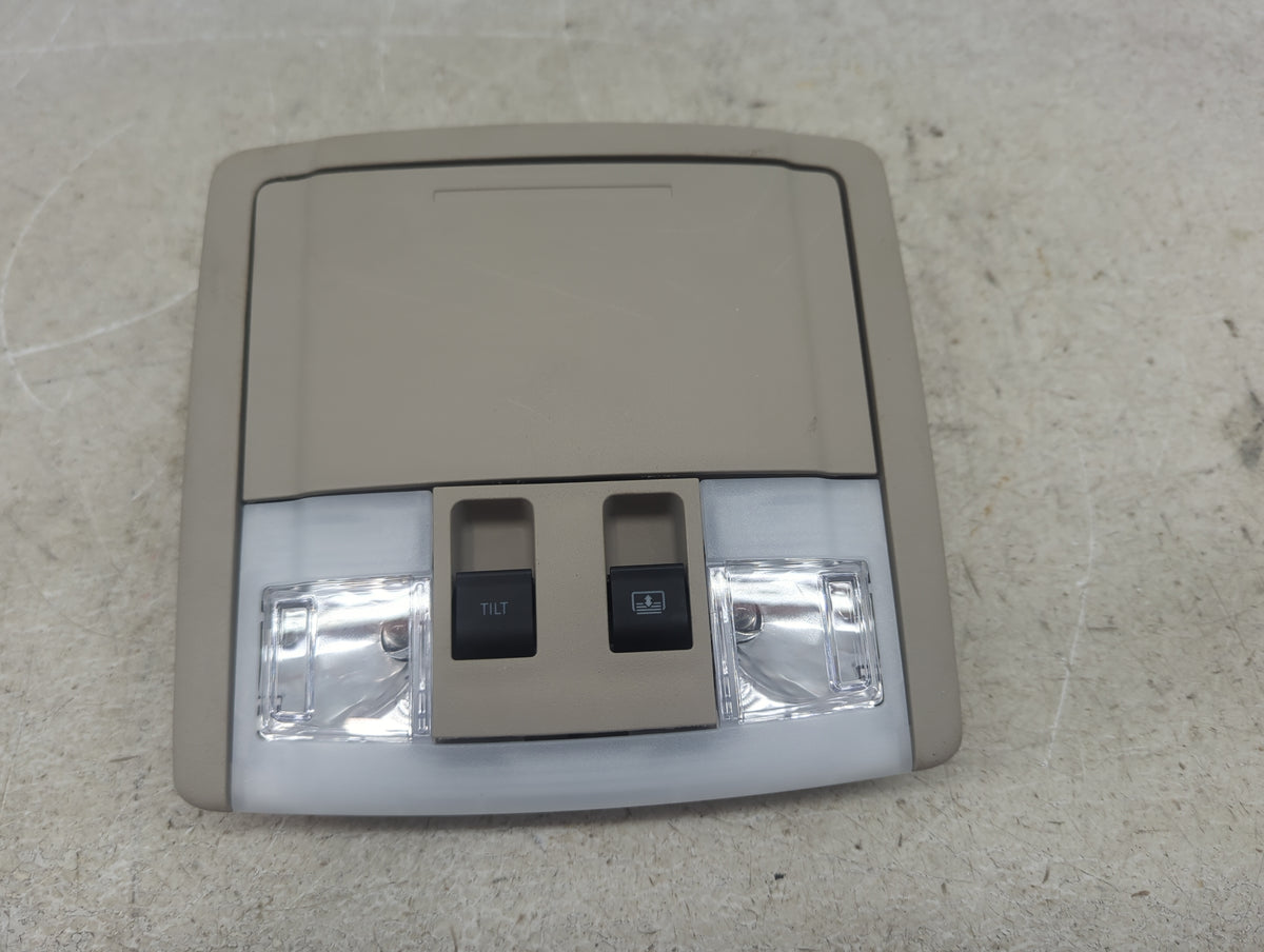2009-2014 Ford Edge Overhead Roof Console Tan 1482724 - Oemusedautoparts1.com