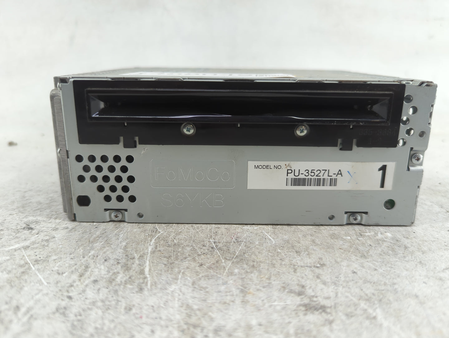2013 Ford Edge Radio AM FM Cd Player Receiver Replacement P/N:DT4T-19C107-AB PU-3527L-A, 276-0819-48 Fits OEM Used Auto Part