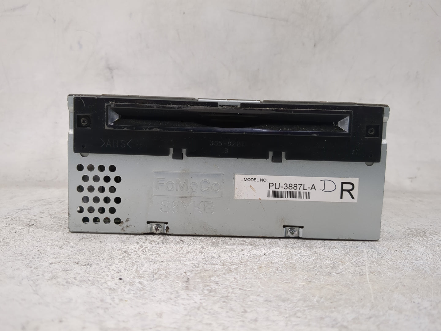 2013-2014 Ford Edge Radio AM FM Cd Player Receiver Replacement P/N:PU-3887L-A DT4T-19C107-FA Fits Fits 2013 2014 OEM Used Au