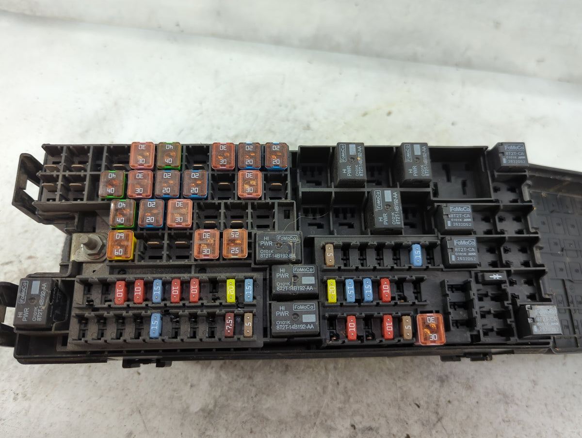 2012-2014 Ford Edge Fusebox Fuse Box Panel Relay Module P/N:CT4T-14290-LF 8T2T-14B192-BA, 8T2T-14B192-AA Fits Fits 2012 2013