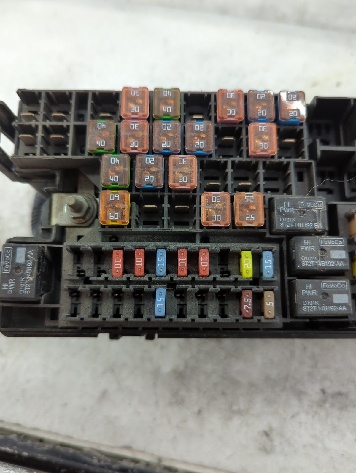 2012-2014 Ford Edge Fusebox Fuse Box Panel Relay Module P/N:CT4T-14290-LF 8T2T-14B192-BA, 8T2T-14B192-AA Fits Fits 2012 2013