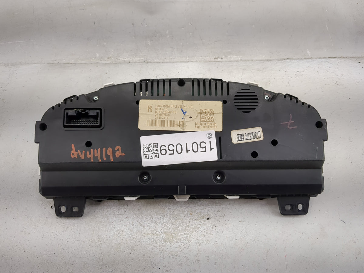 2013 Ford Edge Instrument Cluster Speedometer Gauges P/N:DT4T-10849-BB 2370076-8, 27437814 Miles: Fits OEM Used Auto Parts -