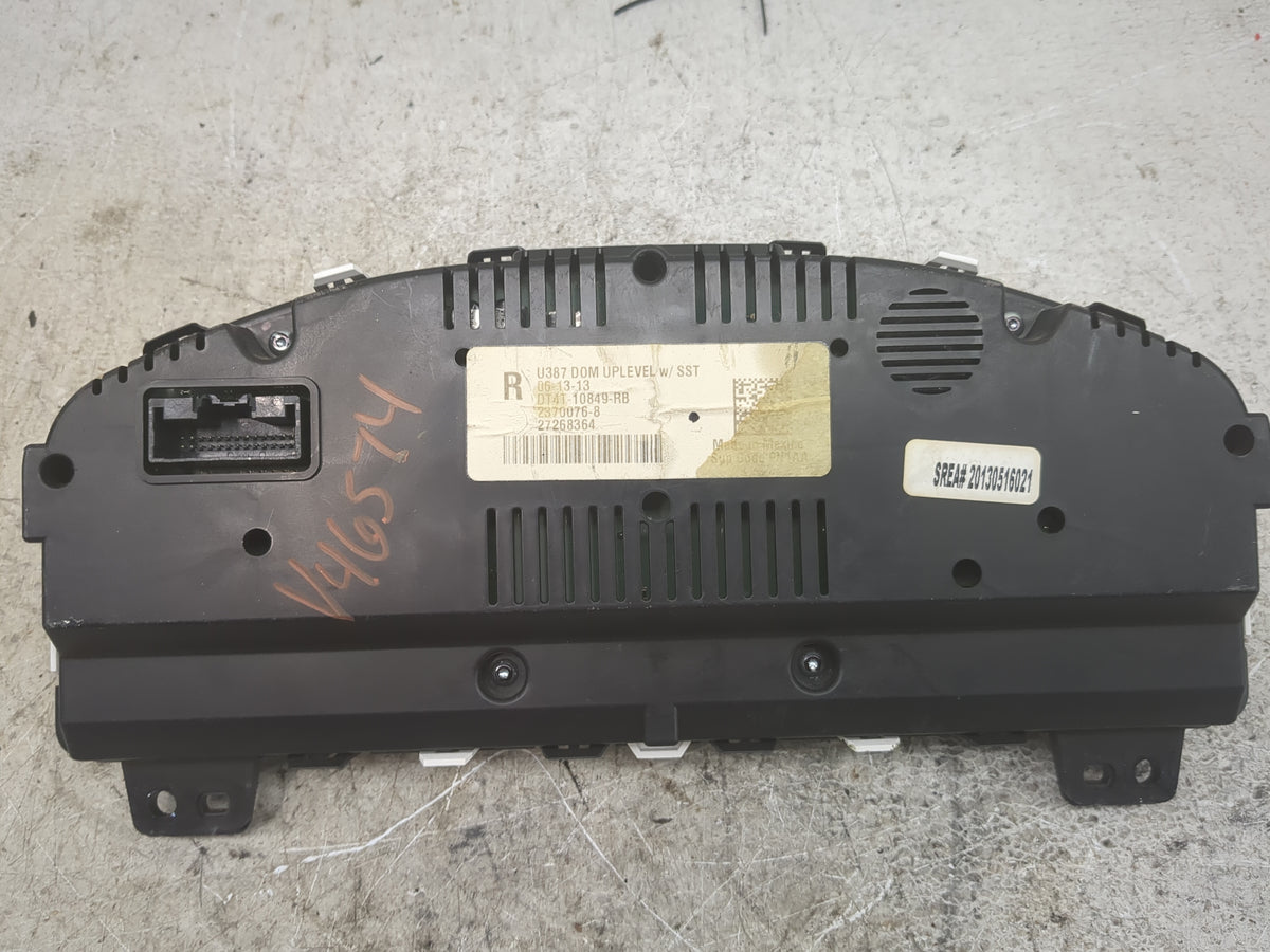 2013 Ford Edge Instrument Cluster Speedometer Gauges P/N:DT4T-10849-RB 2370076-8, 27268364 Miles: Fits OEM Used Auto Parts -