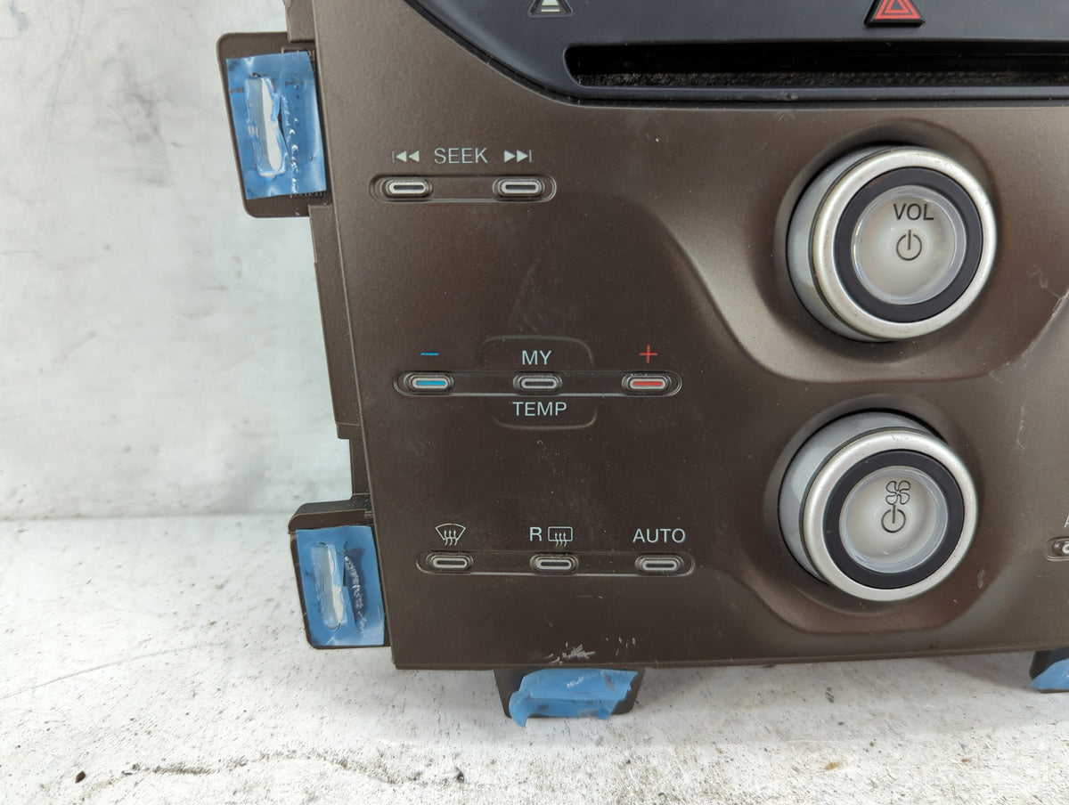 2013-2013 Ford Edge Radio Control Panel Brown - Oemusedautoparts1.com
