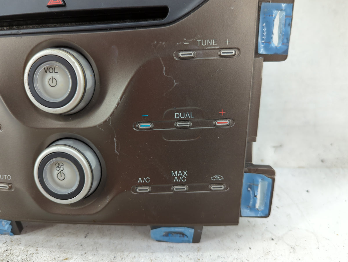 2013-2013 Ford Edge Radio Control Panel Brown - Oemusedautoparts1.com