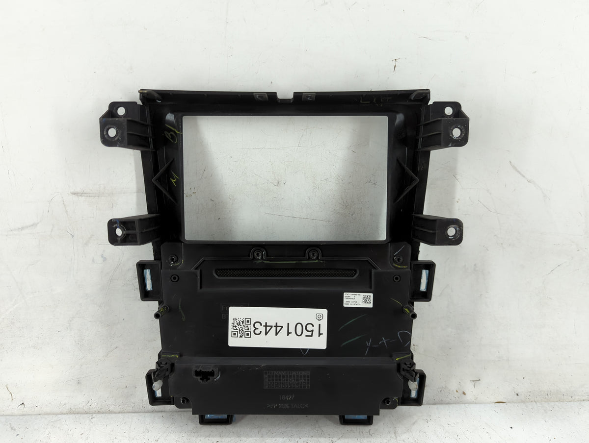 2013-2013 Ford Edge Radio Control Panel Brown - Oemusedautoparts1.com