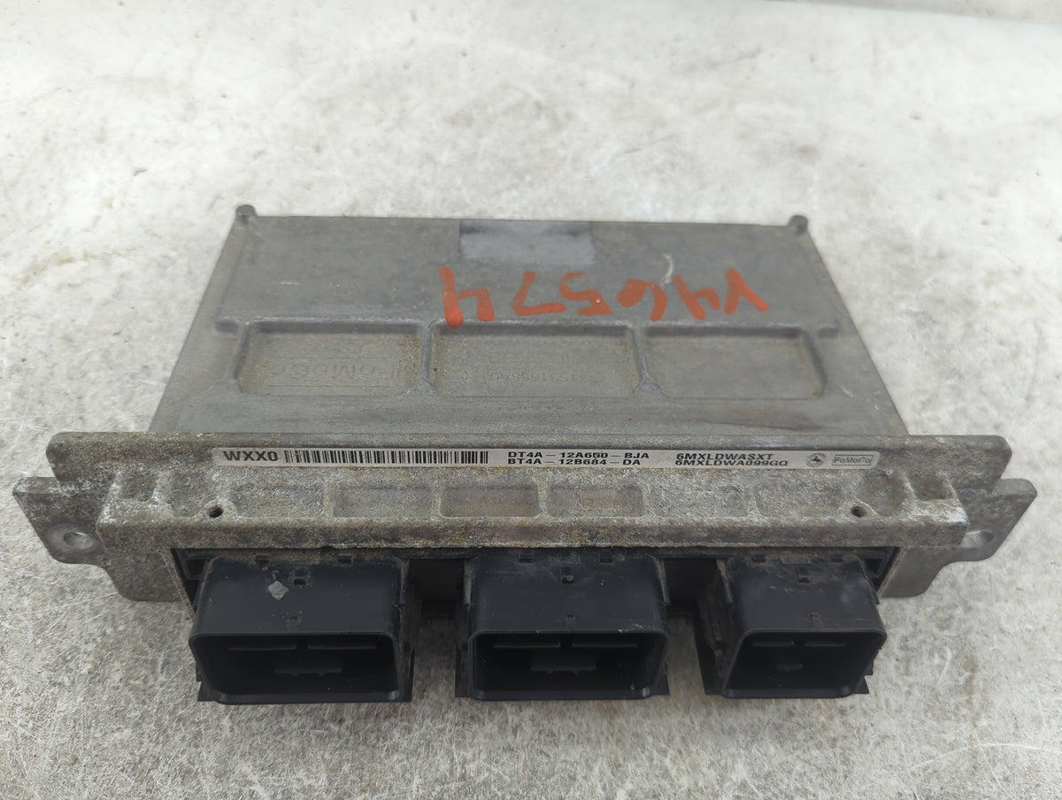 2013-2014 Ford Edge PCM Engine Control Computer ECU ECM PCU OEM P/N:DT4A-12A650-BJA BT4A-12B684-DA, 6MXLDWASXT Fits 2013 201
