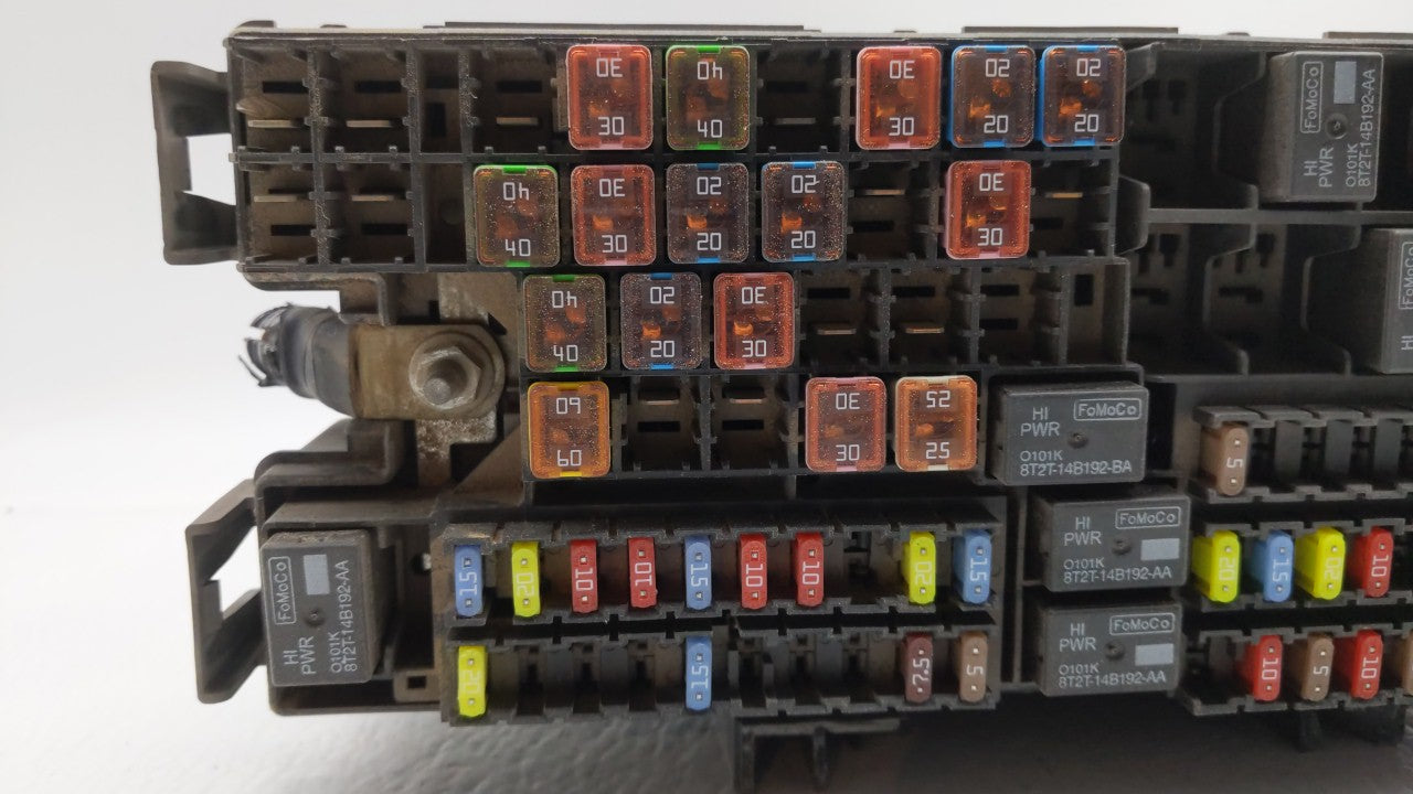 2012-2014 Ford Edge Fusebox Fuse Box Panel Relay Module P/N:CT4T-14290-CK Fits Fits 2012 2013 2014 OEM Used Auto Parts - Oem