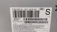 2013 Ford Edge Radio AM FM Cd Player Receiver Replacement P/N:DT4T-19C107-GA Fits OEM Used Auto Parts - Oemusedautoparts1.co