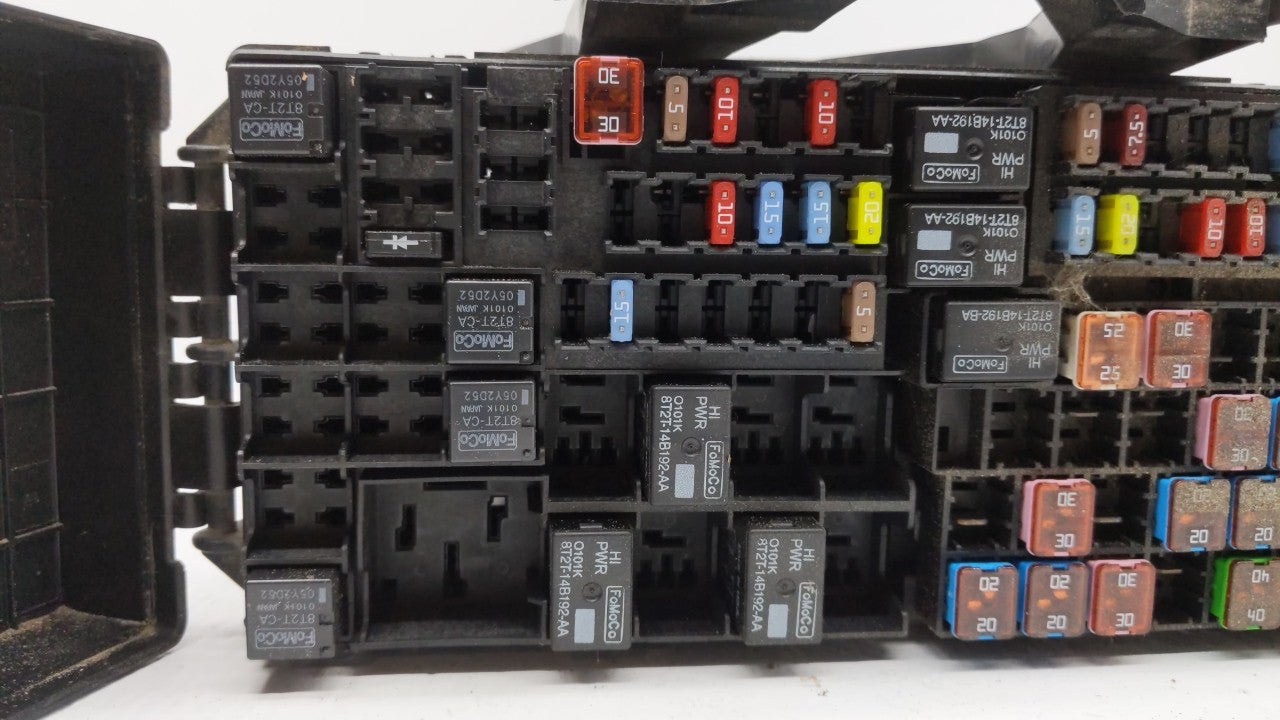 2012-2014 Ford Edge Fusebox Fuse Box Panel Relay Module P/N:CT4T-14290-LG CT4T-14290-HE, CT4T-14290-LF Fits Fits 2012 2013 2