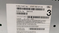2013 Ford Edge Radio AM FM Cd Player Receiver Replacement P/N:DT4T-19C107-CB Fits OEM Used Auto Parts - Oemusedautoparts1.co