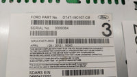 2013-2013 Ford Edge Am Fm Cd Player Radio Receiver 239672 - Oemusedautoparts1.com