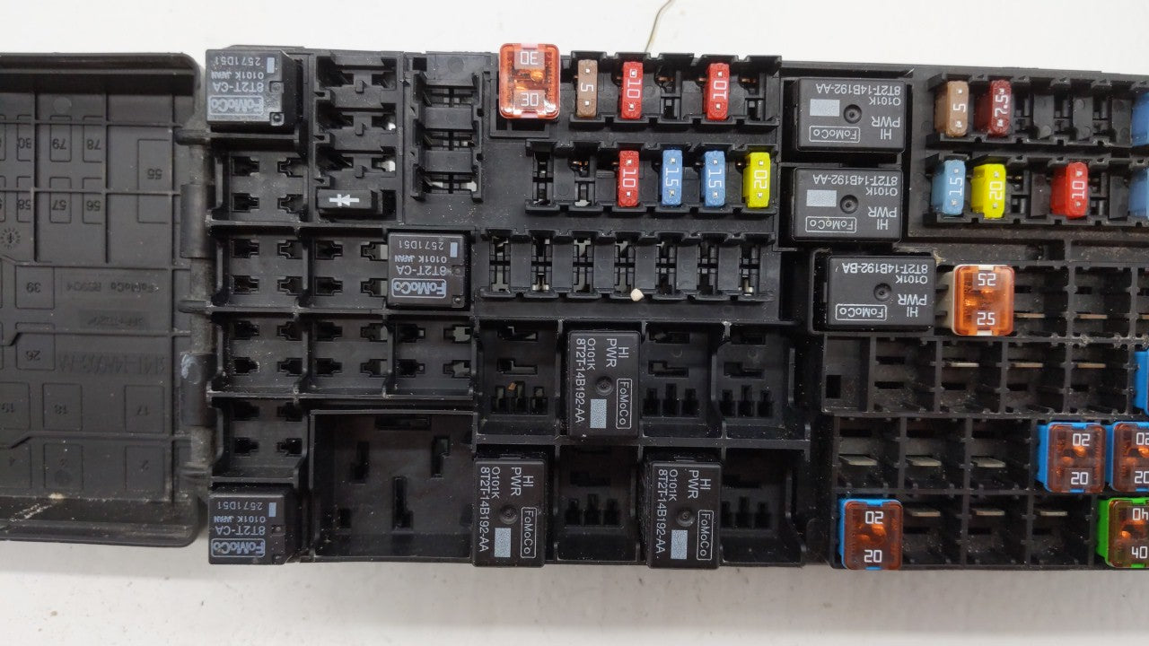 2012-2014 Ford Edge Fusebox Fuse Box Panel Relay Module P/N:CT4T-14290-LG CT4T-14290-HE, CT4T-14290-LF Fits Fits 2012 2013 2