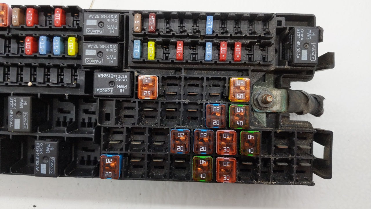 2012-2014 Ford Edge Fusebox Fuse Box Panel Relay Module P/N:CT4T-14290-LG CT4T-14290-HE, CT4T-14290-LF Fits Fits 2012 2013 2
